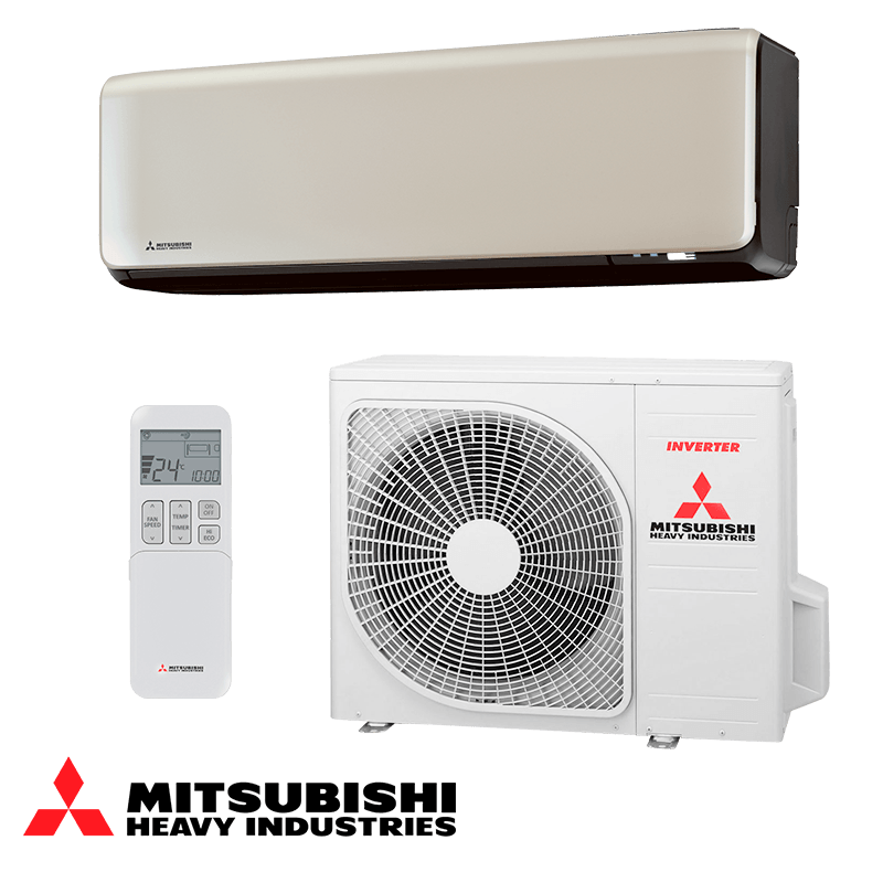 Инверторен климатик Mitsubishi Heavy Industries SRK 50 ZT-WFT + SRC 50 ZT-W - титаниев